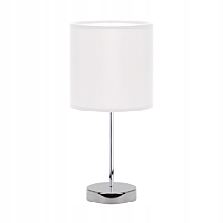 Lampka stołowa ANGES WHITE E14 40W biały/chrom STRUHM 03146