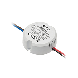 Zasilacz LED do puszki 15W 12V 1,25A IP20 GTV LD-ZASPRO80W-30