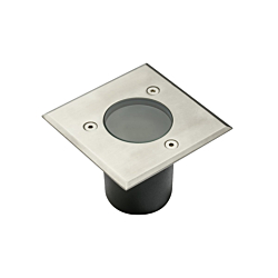 Oprawa najazdowa kwadrat ALFA-K-MINI GU10 IP67 50W srebrna GTV ON-ALFAKGU10-06-MINI