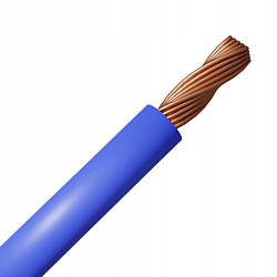 Przewód linka LgY niebieski 2,5mm2 750V - 1m