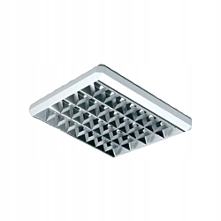 Oprawa rastrowa do świetlówek tub 4xT8/G13 60cm biała RUBIN Kanlux 30001