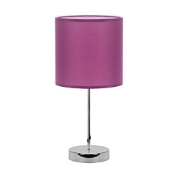 Lampka stołowa ANGES PURPLE E14 40W fiolet/chrom STRUHM 03148