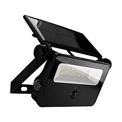 Naświetlacz solarny LED SANTOR z czujnikiem ruchu 2W 5000K 200lm 120° IP65 czarny STRUHM 0...