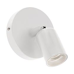 Oprawa ścienno-sufitowa UNO E27 plafon lampa kinkiet reflektor 40W biała STRUHM 03812