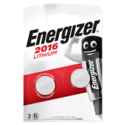 Bateria specjalistyczna litowa ENERGIZER CR2016 3V 2szt Energizer 7638900248340