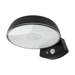 Oprawa elewacyjna solarna kinkiet LED SOE-4 1,2W 4000K 20/85/180lm IP65 czarna Eco Light E...