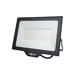 Naświetlacz LED NL-1 opcjonalny PIR 100W 3000K 9000lm 120° IP65 czarny Eco Light EC20188