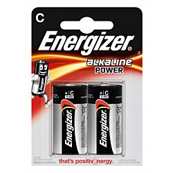 Bateria alkaiczna ENERGIZER ALKALINE POWER C LR14 1,5V 2szt Energizer 7770600102