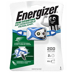 Latarka czołowa LED VISION 200lm 3xAAA 2 tryby niebieska Energizer E302712400