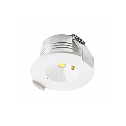 Oprawa awaryjna LED OMAHA-3 3W 6400K 300lm 120° biała IP20 GTV LD-OMAH33-00