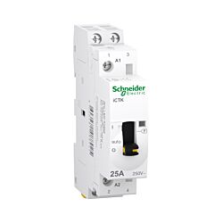 Stycznik modułowy z ręcznym sterowaniem 25A 2NO 230V Acti9 Schneider Electric A9C41225