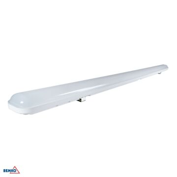 Oprawa hermetyczna LED SOLIS 48W 4000K 5500lm 120° IP65 biała Bemko C17-HLS-150-480-4K