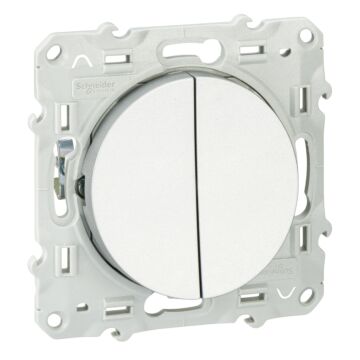 Włącznik podwójny (świecznikowy), Włącznik schodowy Schneider Electric S53D213