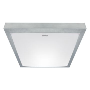 Oprawa plafon LED ALEX lampa 24W 4000K 2490lm 140° IP44 srebrna STRUHM 03245