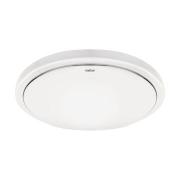 Oprawa plafon LED SOLA lampa z czujnikiem ruchu 24W 4100K 3070lm 160° IP44 biała STRUHM 03756