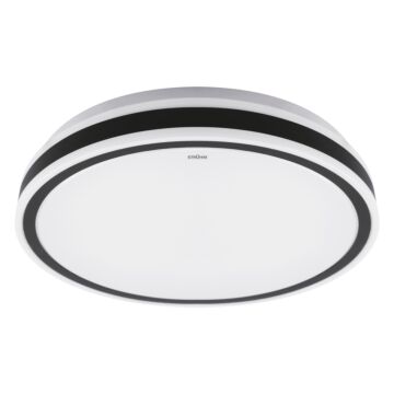 Oprawa plafon LED AURELIA lampa 48W 4100K 5540lm 160° IP44 biały/czarny STRUHM 03776