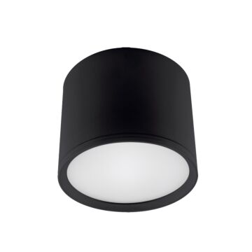 Oprawa downlight natynkowa LED ROLEN lampa okrągła tuba 10W 4100K 840lm 140° czarna STRUHM 03781