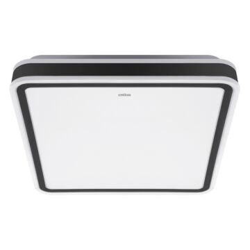 Oprawa plafon LED AURELIA lampa 48W 4100K 5410lm 160° IP44 biały/czarny STRUHM 03817