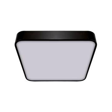 Oprawa plafon LED TOTEM D lampa 24W 4000K 1770lm 140° czarna STRUHM 03930