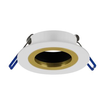 Oprawa downlight PLUTO GU10 lampa punktowa 35W biały/złoty STRUHM 04236