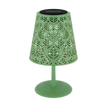 Lampka stołowa solarna LED LUDA 20 0,2W z akumulatorem 1,2V 1xAAA 400mAh IP44 zielona STRUHM 04609