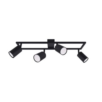 Oprawa ścienno-sufitowa HUBERT 4L BLACK 4xGU10 35W lampa kinkiet czarny STRUHM 04965