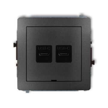 Gniazdo USB Karlik 11DCUSBBO-7