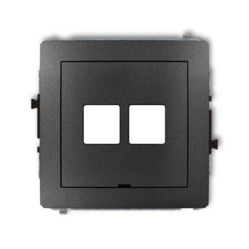 Gniazdo multimedialne bez modułu Karlik 11DGMBO-2P