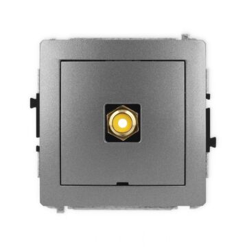Gniazdo RCA Karlik 11DGRCABO-1