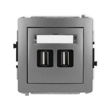 Gniazdo USB Karlik 11DGUSB-2