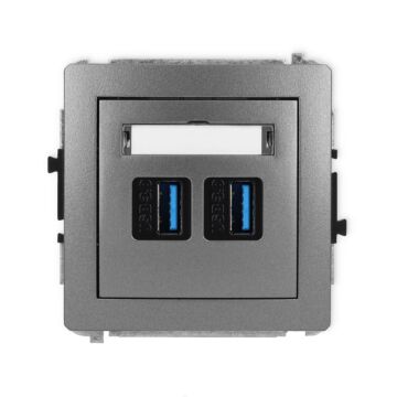 Gniazdo USB Karlik 11DGUSB-6
