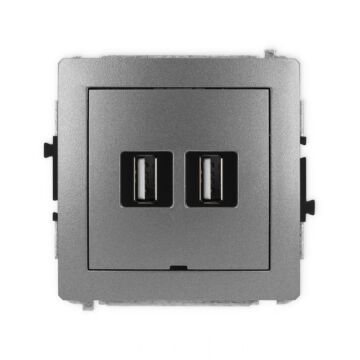 Gniazdo USB Karlik 11DGUSBBO-2