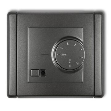 Regulator temperatury z czujnikiem podpodłogowym grafitowy Karlik FLEXI 11FRT-1