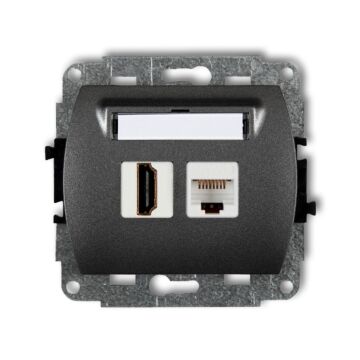 Gniazdo komputerowe, Gniazdo HDMI Karlik 11GHK-45e