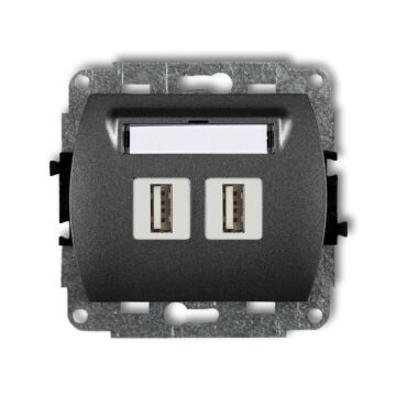 Gniazdo USB Karlik 11GUSB-2