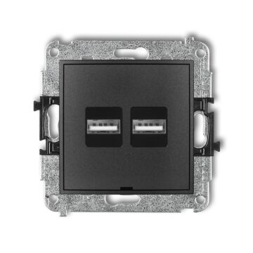 Gniazdo USB Karlik 11ICUSBBO-6