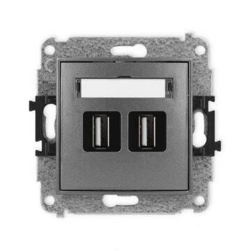 Gniazdo USB Karlik 11IGUSB-2
