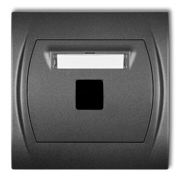 Gniazdo multimedialne bez modułu Karlik 11LGM-1P