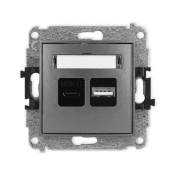 Gniazdo USB Karlik 11MCUSB-8
