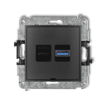 Gniazdo USB Karlik 11MCUSBBO-8