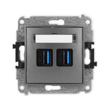 Gniazdo USB Karlik 11MGUSB-6