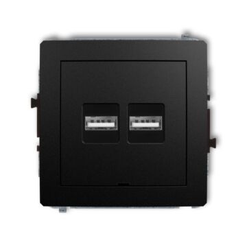 Gniazdo USB Karlik 12DCUSBBO-6