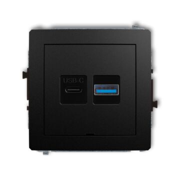 Gniazdo USB Karlik 12DCUSBBO-8