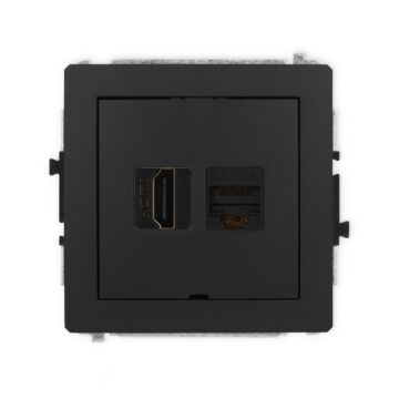 Gniazdo komputerowe, Gniazdo HDMI Karlik 12DGHKBO-46A