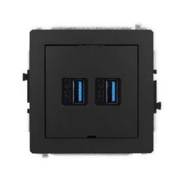 Gniazdo USB Karlik 12DGUSBBO-6
