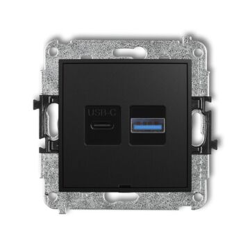 Gniazdo USB Karlik 12ICUSBBO-8