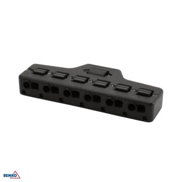 Rozdzielacz zasilania LED 0-42V 1-in/6-out Bemko E08-DC-6P-20