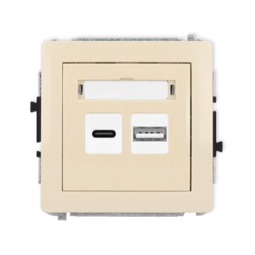 Gniazdo USB Karlik 1DCUSB-8
