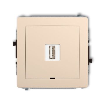 Gniazdo USB Karlik 1DCUSBBO-1