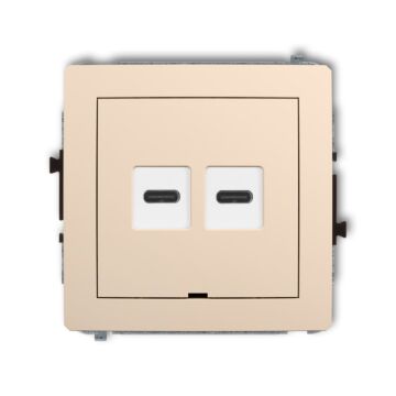Gniazdo USB Karlik 1DCUSBBO-7